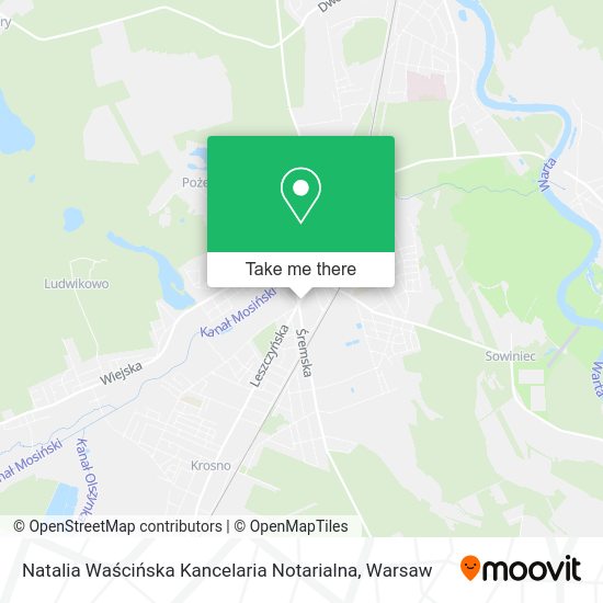 Natalia Waścińska Kancelaria Notarialna map