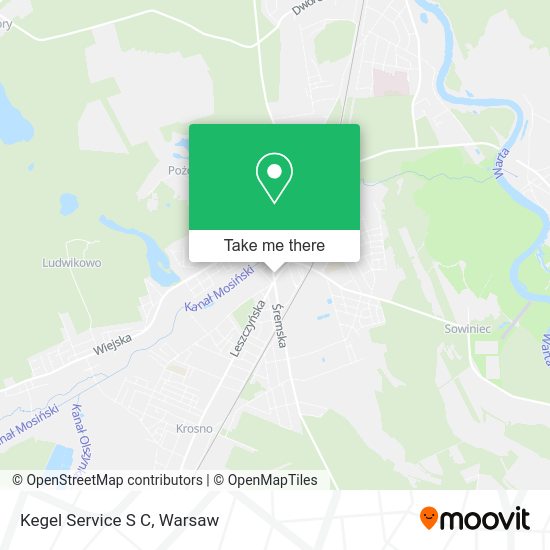 Kegel Service S C map