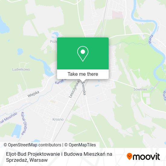 Eljot-Bud Projektowanie i Budowa Mieszkań na Sprzedaż map