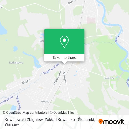 Kowalewski Zbigniew. Zakład Kowalsko - Ślusarski map