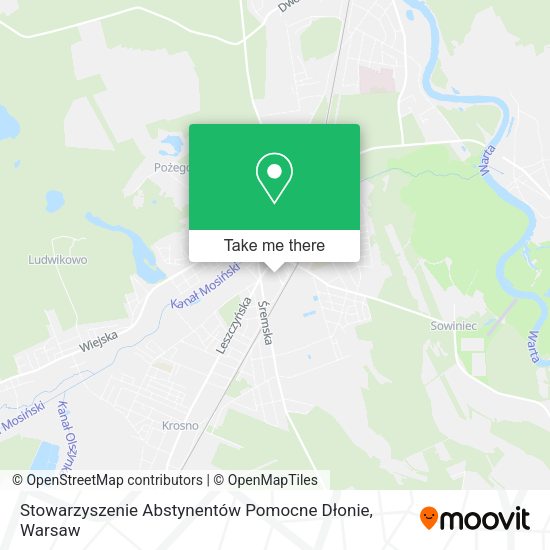 Stowarzyszenie Abstynentów Pomocne Dłonie map