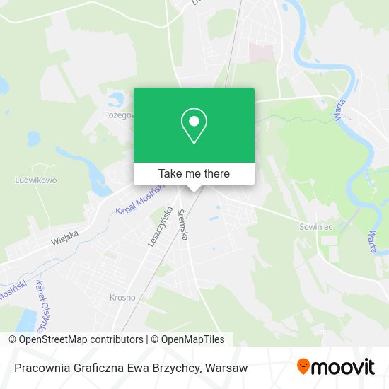 Pracownia Graficzna Ewa Brzychcy map