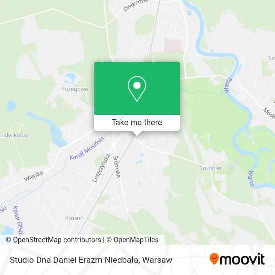 Карта Studio Dna Daniel Erazm Niedbała