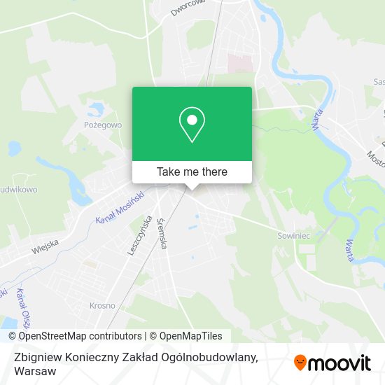 Zbigniew Konieczny Zakład Ogólnobudowlany map