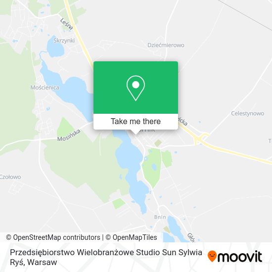 Przedsiębiorstwo Wielobranżowe Studio Sun Sylwia Ryś map