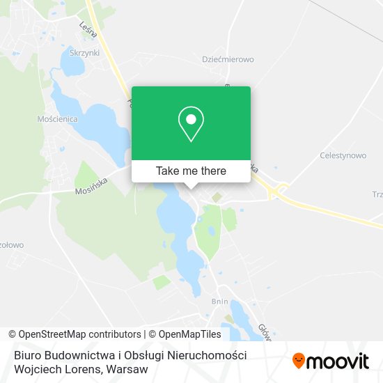 Biuro Budownictwa i Obsługi Nieruchomości Wojciech Lorens map