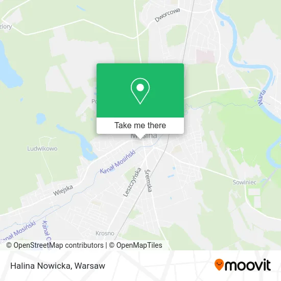 Halina Nowicka map