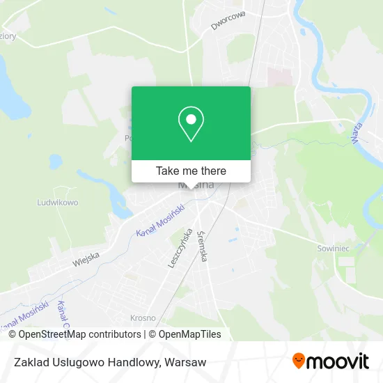 Zaklad Uslugowo Handlowy map
