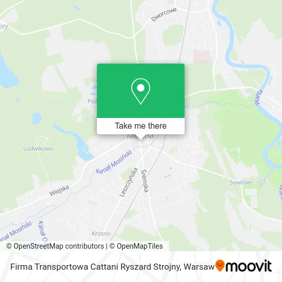Firma Transportowa Cattani Ryszard Strojny map