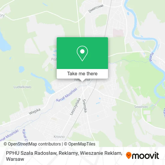 PPHU Szała Radosław, Reklamy, Wieszanie Reklam map