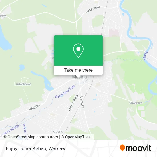 Enjoy Doner Kebab map