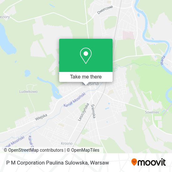 P M Corporation Paulina Sulowska map