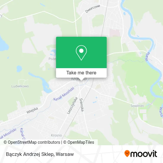 Bączyk Andrzej Sklep map