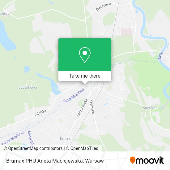 Brumax PHU Aneta Maciejewska map