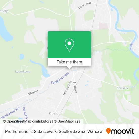 Pro Edmundi z Gidaszewski Spólka Jawna map