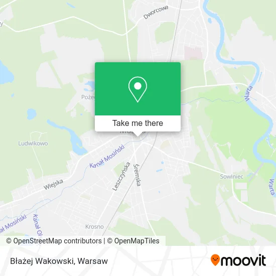 Błażej Wakowski map