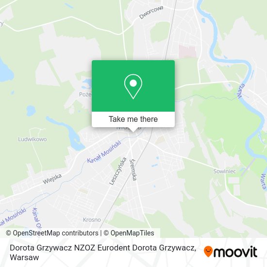 Dorota Grzywacz NZOZ Eurodent Dorota Grzywacz map