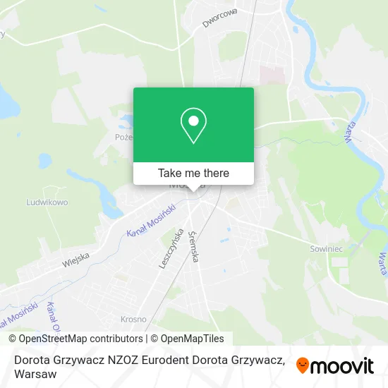 Dorota Grzywacz NZOZ Eurodent Dorota Grzywacz map