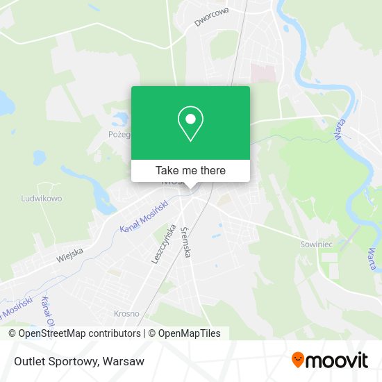 Outlet Sportowy map