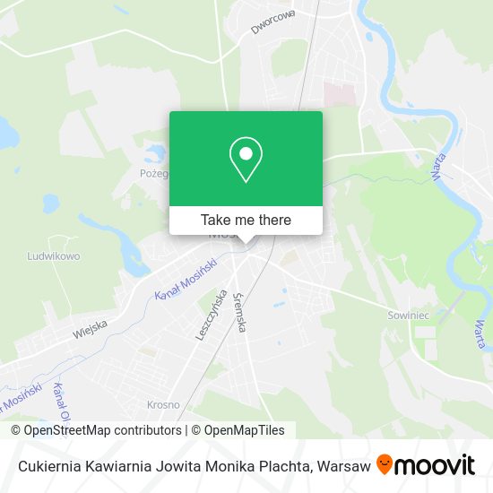 Cukiernia Kawiarnia Jowita Monika Plachta map