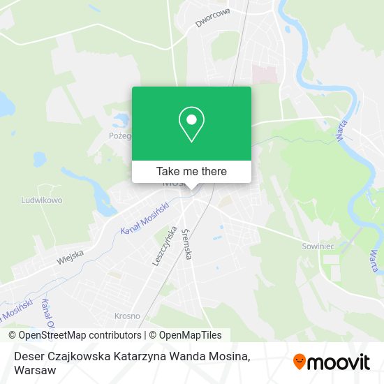 Deser Czajkowska Katarzyna Wanda Mosina map