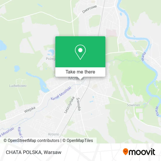 Карта CHATA POLSKA