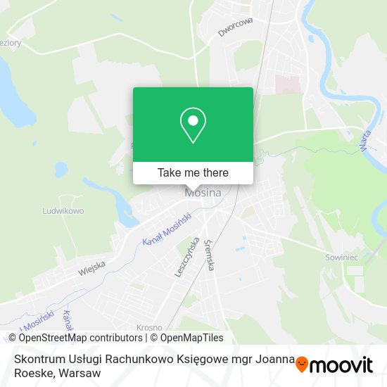 Skontrum Usługi Rachunkowo Księgowe mgr Joanna Roeske map