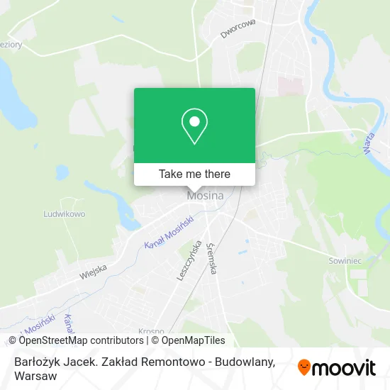 Barłożyk Jacek. Zakład Remontowo - Budowlany map