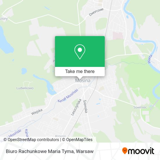 Biuro Rachunkowe Maria Tyma map