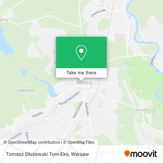Tomasz Dłużewski Tom-Eko map