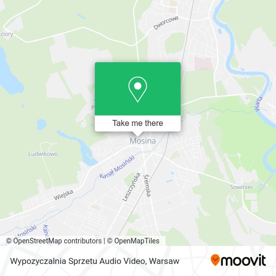 Wypozyczalnia Sprzetu Audio Video map