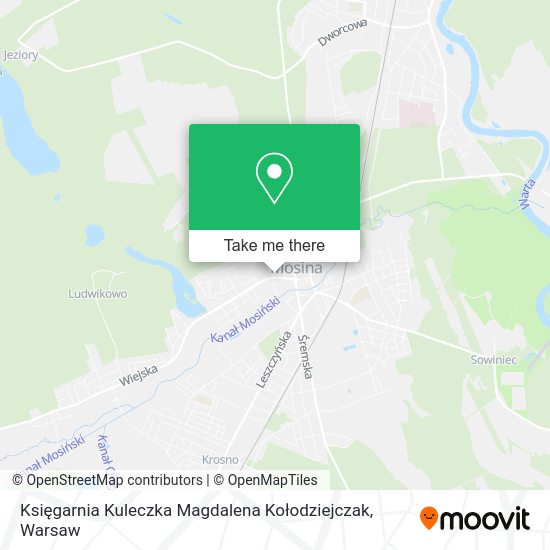 Księgarnia Kuleczka Magdalena Kołodziejczak map