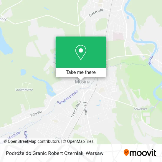 Podróże do Granic Robert Czerniak map