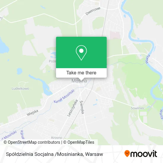 Spółdzielnia Socjalna /Mosinianka map