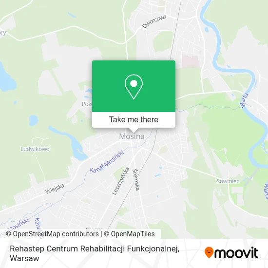 Rehastep Centrum Rehabilitacji Funkcjonalnej map