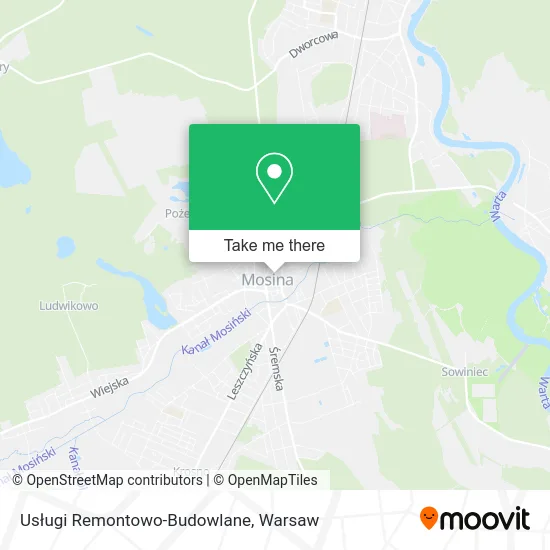 Usługi Remontowo-Budowlane map
