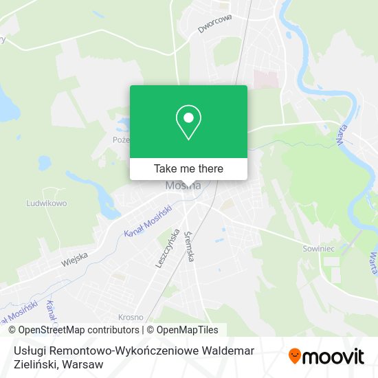 Usługi Remontowo-Wykończeniowe Waldemar Zieliński map