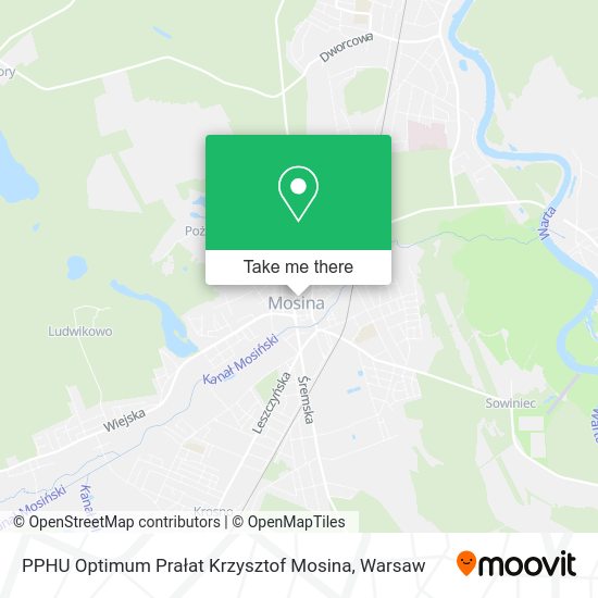 PPHU Optimum Prałat Krzysztof Mosina map