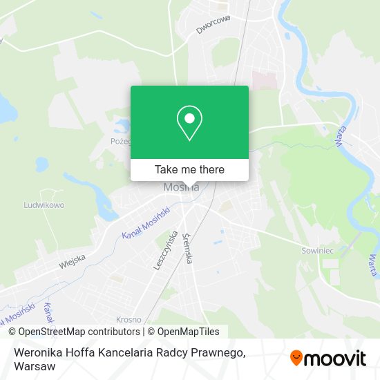 Weronika Hoffa Kancelaria Radcy Prawnego map