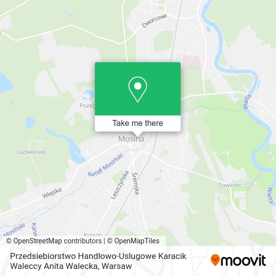 Przedsiebiorstwo Handlowo-Uslugowe Karacik Waleccy Anita Walecka map