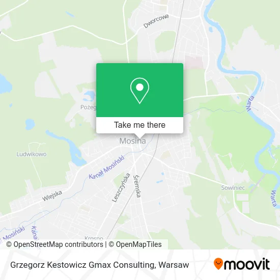 Grzegorz Kestowicz Gmax Consulting map