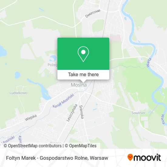 Foltyn Marek - Gospodarstwo Rolne map