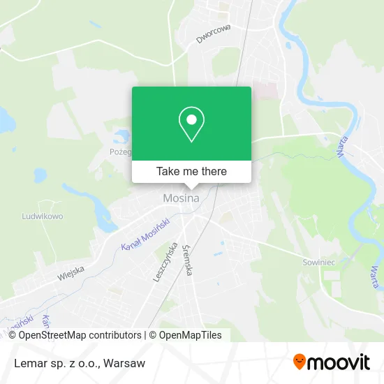 Lemar sp. z o.o. map