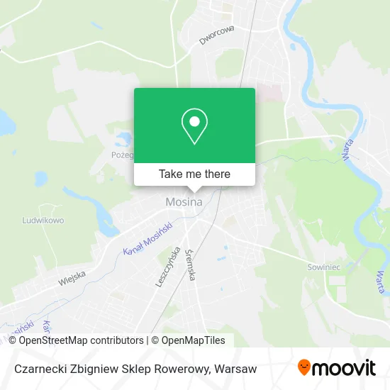 Czarnecki Zbigniew Sklep Rowerowy map