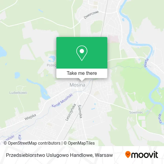 Przedsiebiorstwo Uslugowo Handlowe map
