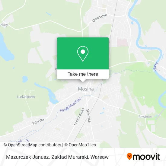 Mazurczak Janusz. Zakład Murarski map