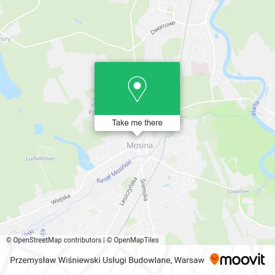Przemysław Wiśniewski Usługi Budowlane map