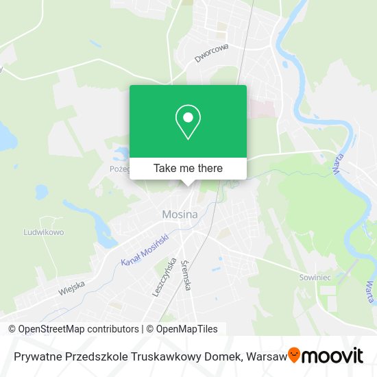 Prywatne Przedszkole Truskawkowy Domek map