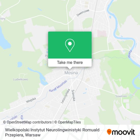 Wielkopolski Instytut Neurolingwinistyki Romuald Przepiera map