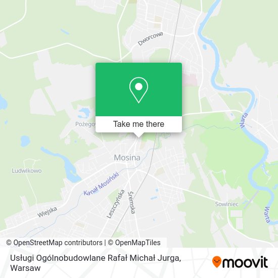 Usługi Ogólnobudowlane Rafał Michał Jurga map